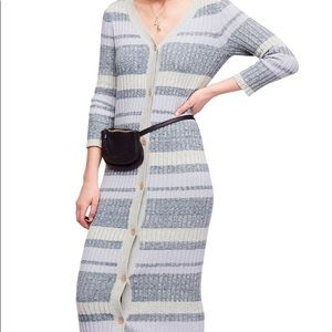 Free People Cozy Up Cardigan Dress